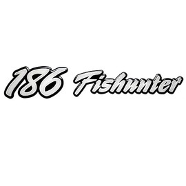 Triton Boat Raised Emblem Decal Sticker | 186 Fishunter