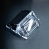 Qualdout Solar Outdoor Lights, 8 Pack Solar Fence Deck Lights,