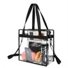 Bolsa de Mano Transparente O Hombro para Mujer, Crossbody Bandolera