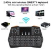 PUSOKEI Keyboard with Touchpad, Multifunctional Mini Keyboard with LED Backlight,