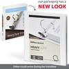 Office Depot® Brand Heavy-Duty D-Ring View Binder, 1 1/2" Rings,