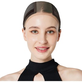 Gorra de peluca de encaje para mujer Gorra de agarre de peluca ajustable con banda de agarre para mantener las pelucas Gorra de peluca antideslizante para pelucas delanteras de encaje que hace que