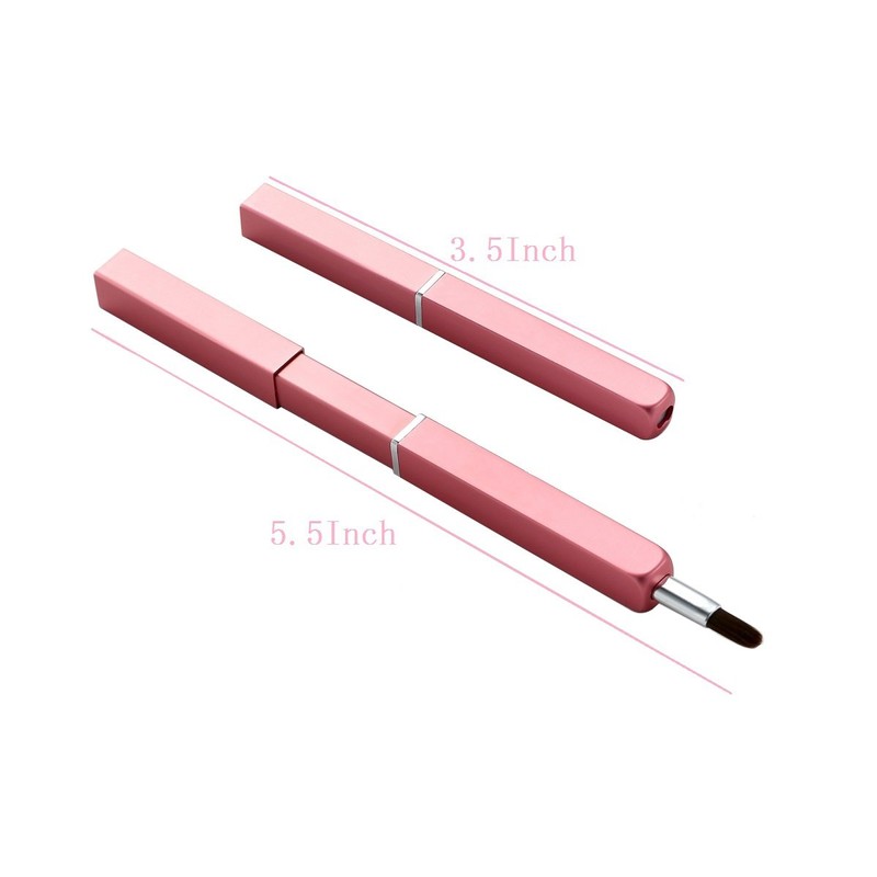 Exquisite Professional Lip Brush Applicators-Retractable Lipstick Brushes- Lipstick Gloss Makeup