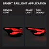 Gefitway Tail Light Assembly Compatible with 2022 2023 Chevy Traverse,