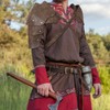 EHRBGK Men's Medieval Retro Shoulder Armour Adjustable Shoulder Armour PU