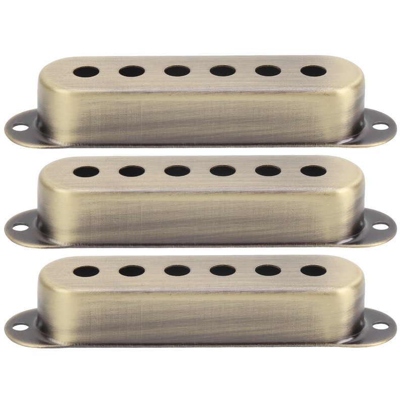 3Pcs Single Pickup Cover Brass 48mm/50mm/52mm Musical Instrument Accessories for