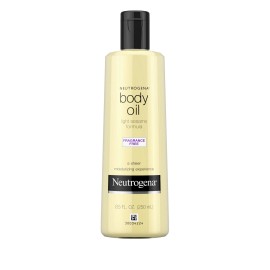Neutrogena Body Oil, Light Sesame Formula Fragrance Free 8.5 fl oz (Pack Of 2)