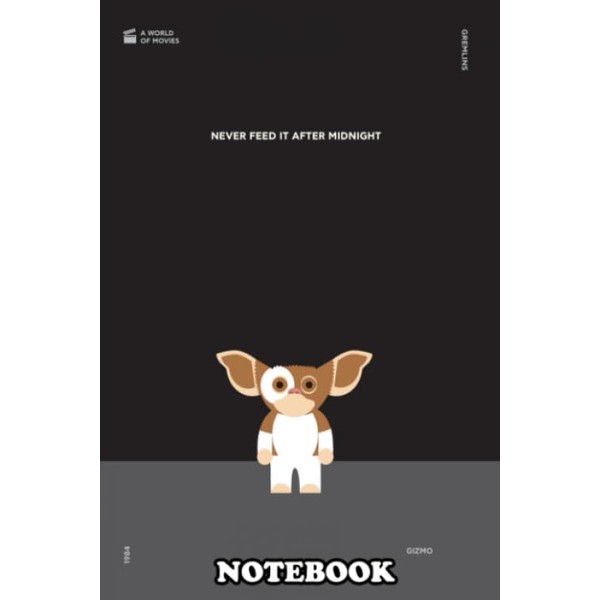 Notebook: Gizmo , Journal for Writing, College Ruled Size 6"