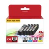 PGI-280XXL CLI-281XXL 5 Color Value Pack Replacement for Canon 280