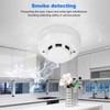 Smoke Alarm High Sensitivity Security Detector Sound Light Warning Device