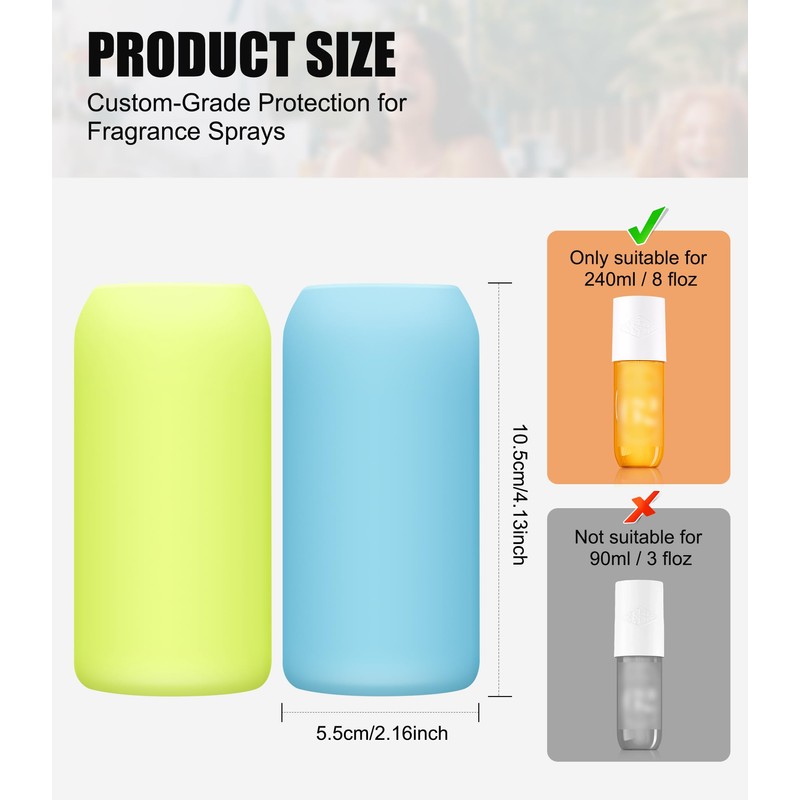 Silicone Cover Compatible for Sol d e Janeiro Hair and