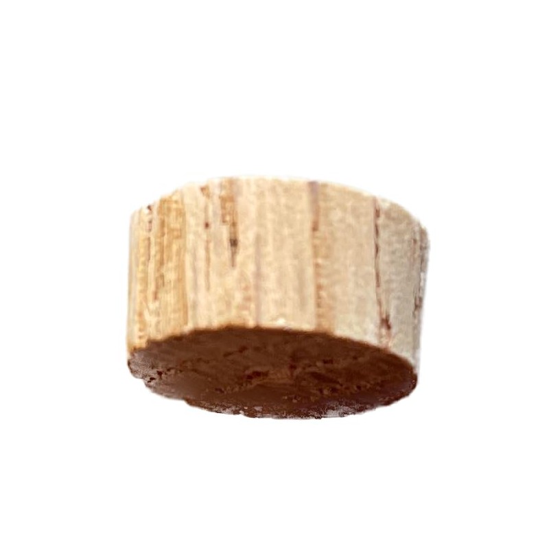 Oak Wood Plugs 3/8 inch, Screw Hole Plugs, Flat Head