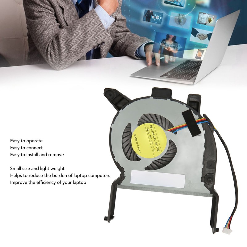 Laptop CPU Cooling Fan Replacement Compatible for HP EliteDesk 800