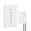TREEWELL Wireless Light Switch and Receiver Kit, 200FT RF Range