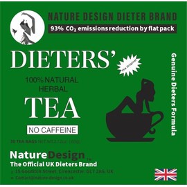 Dieters Tea - Dieters Drink 30 Bags tummy friendly Teatox laxative