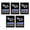 Diesel Funny Car Sticker - Generic: Polyvinyl Chloride, Sticker, Black,
