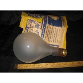 GE Vintage General Electric 1000 Watt 120 Volt Clear Light Bulb. 3200K. Mogul Base