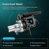 Coolant Thermostat Housing Assembly w/Sensor for Chevy Cruze 2011-2020 1.8L
