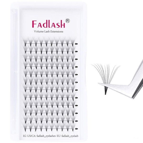 Pre Made Fans Eyelash Extensions 12D Premade Volume Lash Extensions