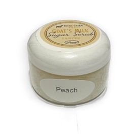 Rustic Charm Farm Goat Milk Sugar Scrub, Peach