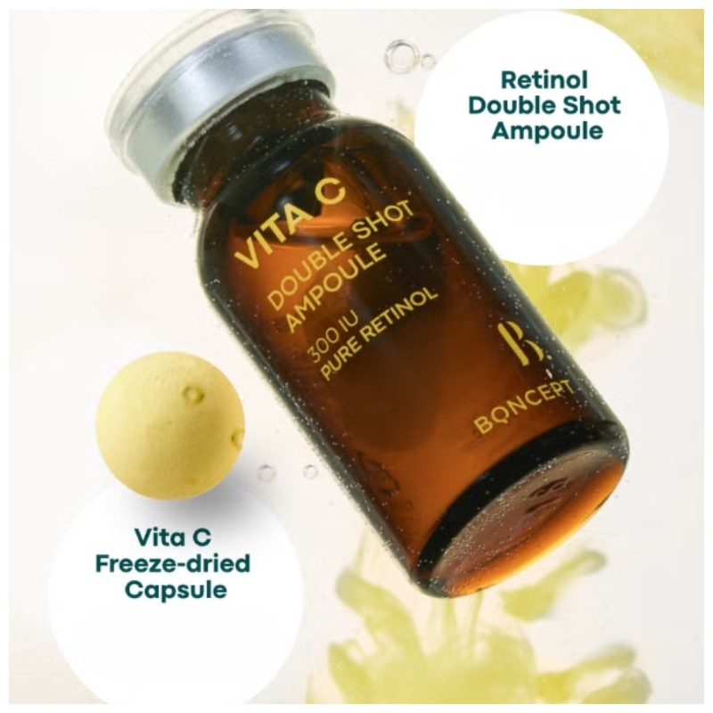 BONCEPT Vita C Freeze-dried Double Shot Ampoule Kit 50mg+10ml