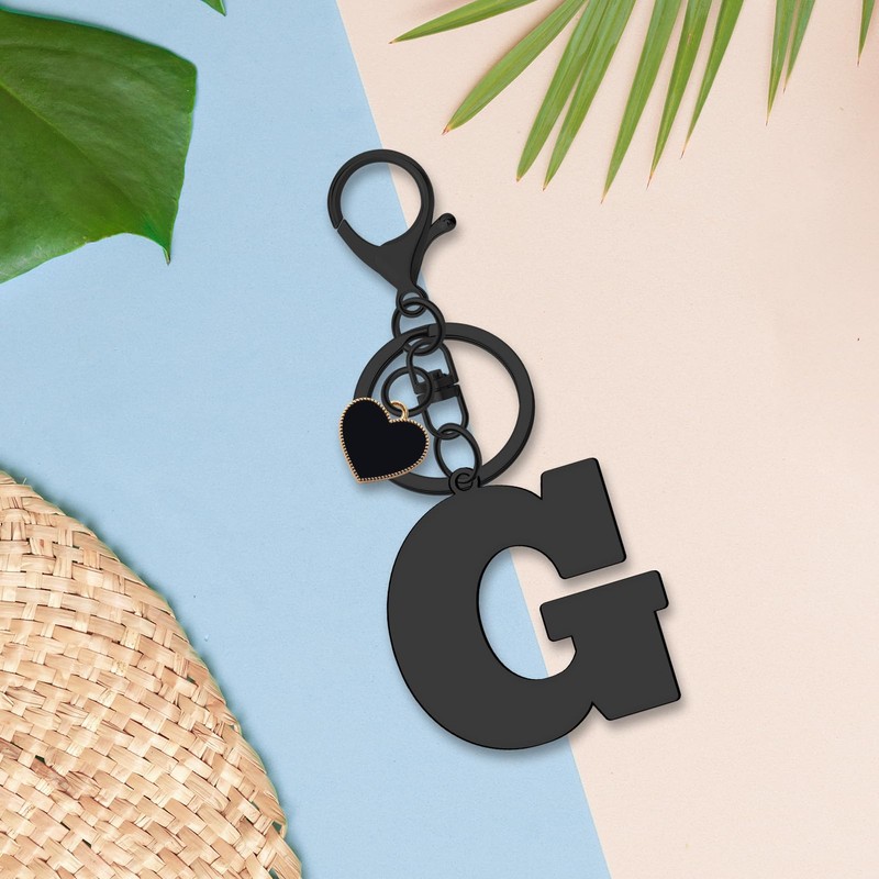 Fashion Alphabet Initial Letter Keychain Keyring Alphabet Keychain for Women