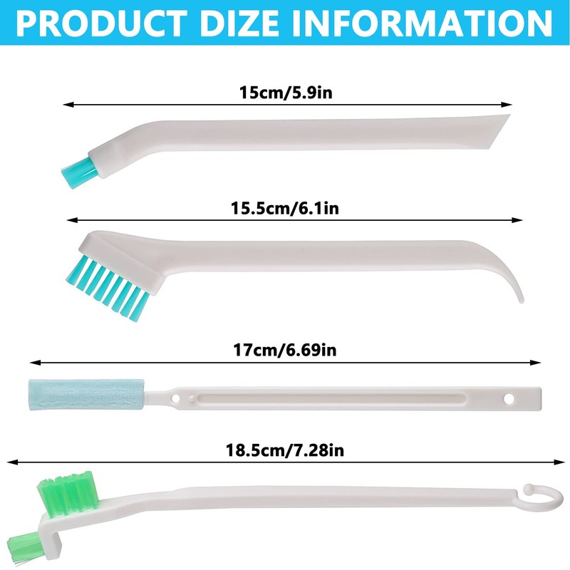 TYFYH Small Bottle Brush, Cleaning Brush, Cleaning Brush Set, Small
