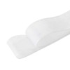Allegra K 2 Pairs Flat Snow Yarn Shoelaces 2.5cm/4cm Wide