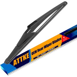 ATTKE Automotive Rear Wiper Blade, Replacement Ford Focus 12-18,Ford Fiesta 2011-2018 OE Quality Original Style (12 Inch Rear Wiper)