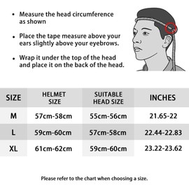 XINGSILUC Baseball Style Motorcycle Helmet - Vintage Half Helmet Motorcycle with Quick Release Buckle, Cool Motorcycle Helmet,DOT Approved Adult Motorcycle Half Helmet - Black,L