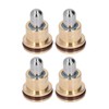 4PCS Joystick Handle Button Replacement Rubber Sealing Excavator Push Rod