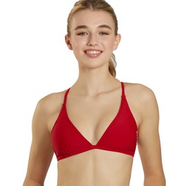 Sporti Guard Tie Back Bikini Top - Red - Large