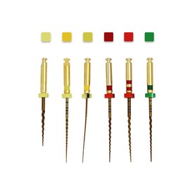 COXO & SOCO 6Pcs 25MM Lima de Conducto Radicular Dental