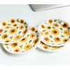 NOVIPEROW 7 Inch Disposable Plates, 50 Pcs Cute Paper Plates,