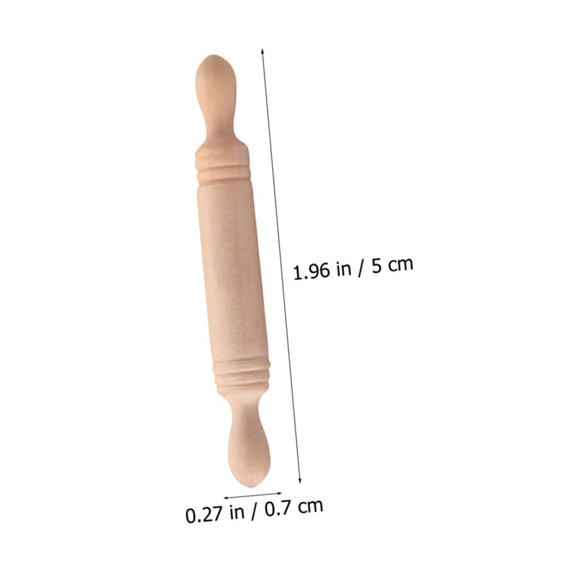 ABOOFAN 8pcs Rolling Pin Mini Craft Roller Adjustable Rollers Thing