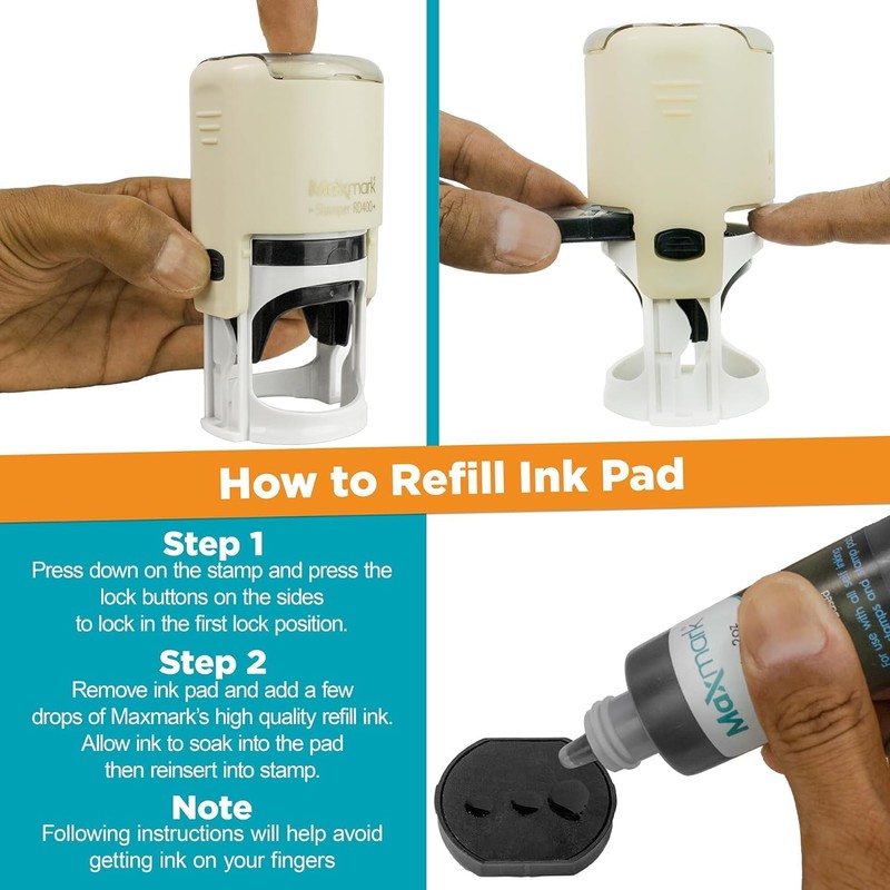 Custom Library Stamp - Style LIB034