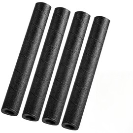 UCandy 4 Pack Pipe Insulation Foam Tube, 15.7" Black Pool Noodles Foam Pipe Wrap Protection Multi-Purpose Soft Foams Tubing for Winter Water Pipes and Outdoor Indoor Pipe or Swimming Pool Handle