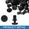 A ABSOPRO 4mm Rivets Push Type Panel Retainer Clip for