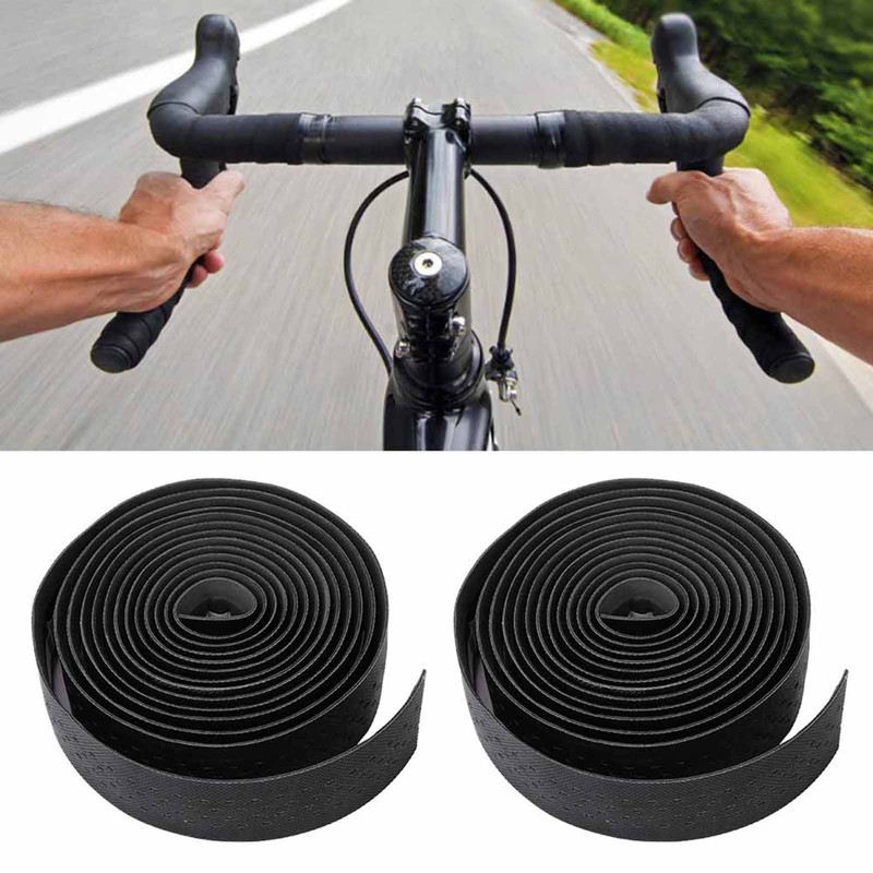 Anti skid PU Road Bike Handlebar Tapes Soft Breathable Mountain