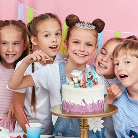 Cinaci - 8 piezas de metal plateado para novia, boda, fiesta, graduación, diamantes de imitación, bandas para el cabello para niñas, tiaras, coronas, accesorios para novias, damas de honor, mujeres, niñas, adolescentes y niños, Metal