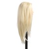 Hair Styling Mannequin Head 85% Real Hair Hairdresser Training Head