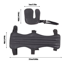 RDNKVB Traditional Arm Guard Short Edition Accessory for Archery Arrow and Bow Archery