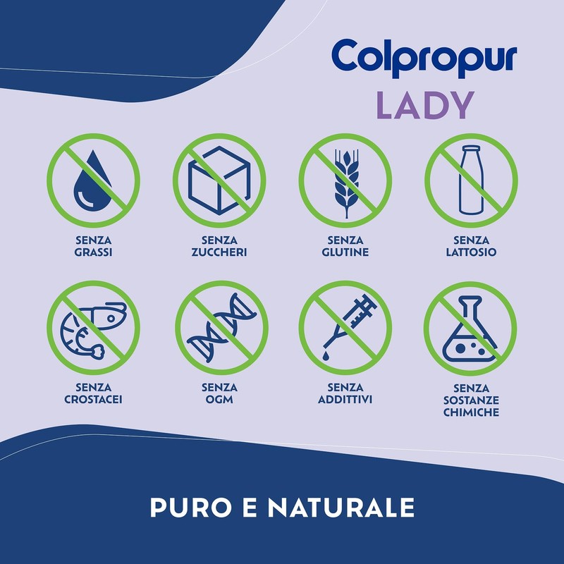 Colpropur Lady Gusto Pesca – Collagene Idrolizzato in Polvere da