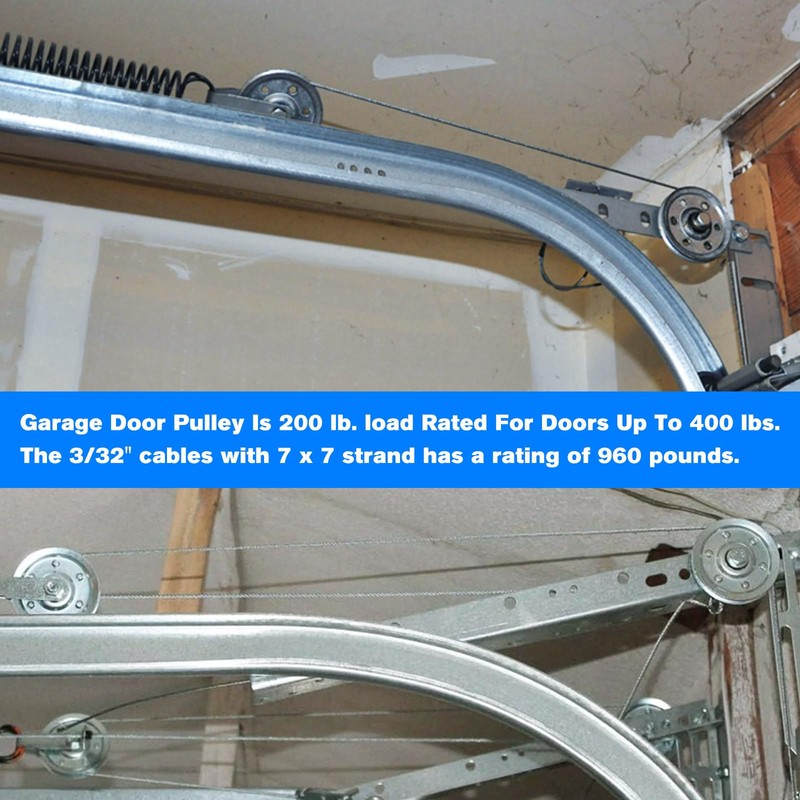 Garage Door Cable Replacement Kit Garage Door Cable Pulley Kit
