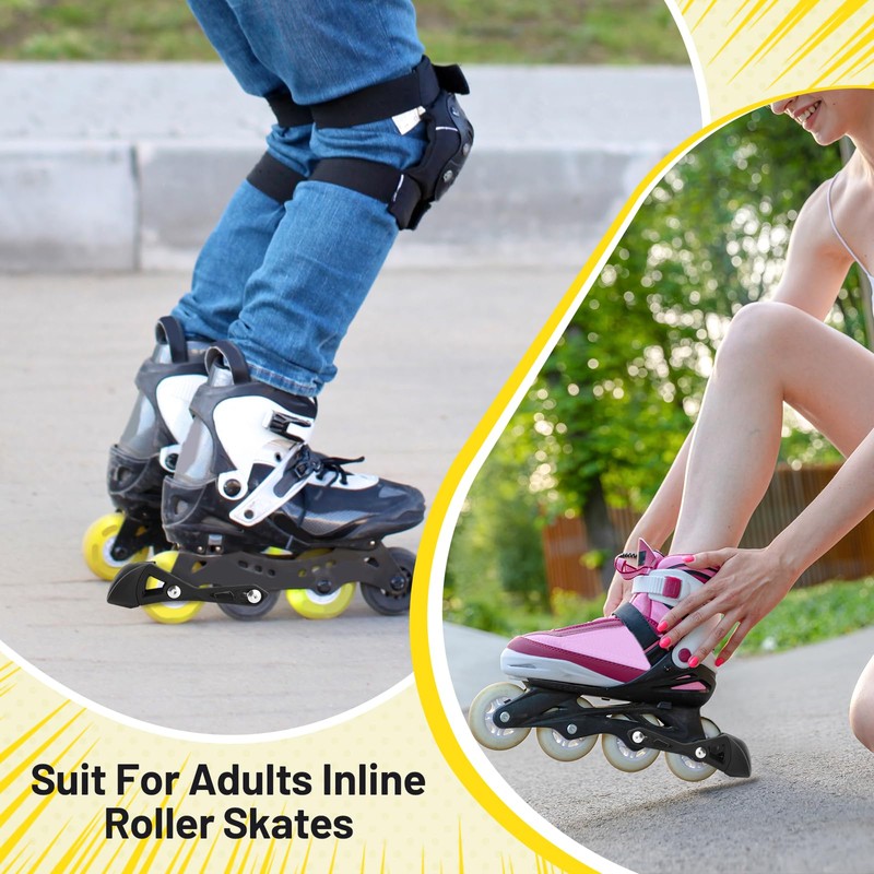 Universal Inline Roller, Skating Safety Brake Pad, Skate Brake Stopper,