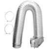 Builder's Best 084718 All Metal SAF-T Single Elbow Dryer Vent