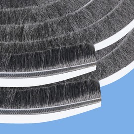 COUMENO 2 Pack Weatherstripping Sealing Strip, 33FT(12m) Door Window Seal Easy to Install