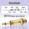 Shower Diverter Stem Compatible with Kohler 89773, Faucet Diverter Cartridge