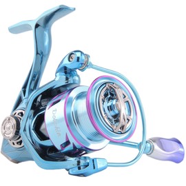 HAUT TON Dolphin 1500 Advance Edition Spinning Reel,5.2:1Gear Ratio,22LBS,5+1BB,Backlash Free Bearing,Sealed Drag System,Saltwater,Freshwater Fishing Reels.