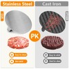 HULISEN 8.5-Inch Burger Press, 2.5 lbs Heavy Duty Bacon &